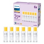 Afbeelding van Philips G9 LED-capsule | 2W (25W) | Warm wit | helder | 6 stuks | PHILPH03043
