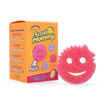 Afbeelding van Scrub Daddy | Scrub Mommy sponzen | roze/paars | 4 stuks | SD-SMSRP4S