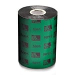 Afbeelding van Zebra 5095 / 05095BK22045 hars ribbon zwart 220mm x 450m 6 stuks (origineel) | ZEB05095BK22045
