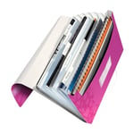 Afbeelding van Leitz 4589 WOW projectmap | roze metallic | 6 vakken | LEI45890023