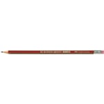 Afbeelding van Faber-Castell potlood 2001 | Dessin | HB | incl. gum | FCDESSINHBGUM