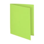 Afbeelding van Exacompta 150013E Flash inlegmap | karton | A4 | groen | 100 stuks | EXA150013E