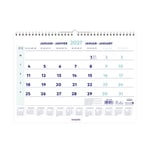 Afbeelding van Brepols maandkalender met spiraal | 43 x 31,5 cm | 4-talig | 2027 | BRE1.842.9900.00.4.02027