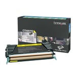 Afbeelding van Lexmark C734A1YG toner cartridge geel (origineel) | LEXC734A1YG