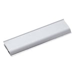 Afbeelding van Maul 6246508 klemlijst | zelfklevend | aluminium | zilver | 15,6 cm | MAU6246508