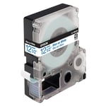 Afbeelding van Epson LC-4WLN9 tape blauw op wit 12 mm (9m) | EPSC53S625417
