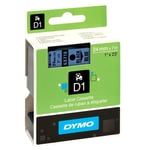 Afbeelding van DYMO S0720960 / 53716 tape zwart op blauw 24mm (origineel) | 53716