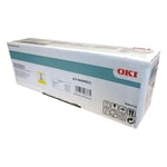 Afbeelding van OKI 46490621 toner cartridge geel (origineel) | OKI46490621