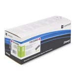 Afbeelding van Lexmark 72K20M0 toner cartridge magenta (origineel) | LEX72K20M0