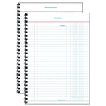 Afbeelding van Sigel Expres kasboek | A5 | spiraal gebonden | SIG30280