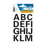 Afbeelding van Herma 4167 A-Z etiketten | 25 mm | zwart | 30 etiketten | HER4167