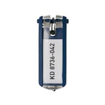 Afbeelding van Durable 195707 sleutelhanger | donkerblauw | 6 stuks | DUR195707