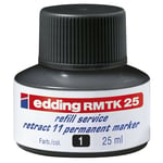 Afbeelding van Edding RMTK 25 navulling | zwart | 25 ml | EDD4-RMTK25001