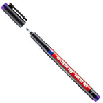 Afbeelding van Edding 142M OHP marker | violet | ronde punt | 1 mm | EDD4-142008
