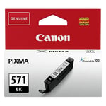 Afbeelding van Canon CLI-571BK inktcartridge zwart (origineel) | CANCLI-571BK