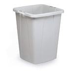 Afbeelding van Durable 1800505050 DURABIN ECO afvalcontainer | grijs | 90 liter | DUR1800505050