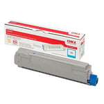 Afbeelding van OKI 43487711 toner cartridge cyaan (origineel) | OKI43487711