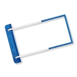 Afbeelding van Jalema 7173000 archiefbinder clip | kunststof | blauw en wit | 50 stuks | JAL7173000