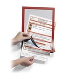 Afbeelding van Durable Duraframe informatiekader | A4 | rood | 2 stuks | DUR487203