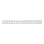 Afbeelding van GBC 4400696 metalen draadrug | A4 | metaal | zilver | tot 70 vel | 25 stuks | GBC4400696
