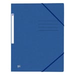 Afbeelding van Oxford 400116324 Top File+ elastomap | A4 | karton | blauw | 1 stuk | OXF400116324