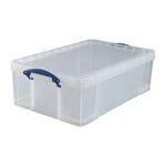 Afbeelding van Really Useful Box opbergdoos | polypropyleen | transparant | 50 liter | UB50LC