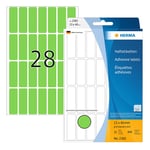 Afbeelding van Herma 2365 multifunctionele etiketten | 13 x 40 mm | groen | 896 etiketten | HER2365