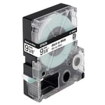Afbeelding van Epson LC-3WBN9 tape zwart op wit 9 mm (9m) | EPSC53S624402