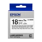 Afbeelding van Epson LK-5WBVN tape zwart op wit 18 mm (origineel) | EPSC53S655027