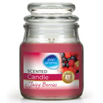 Afbeelding van Pan Aroma Geurkaars Met Deksel | Juicy Berries | 215 gram | QC-PAN-04290