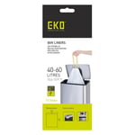 Afbeelding van EKO vuilniszakken | met trekband | type F | 40-60 liter | 12 stuks | EK240NA0690