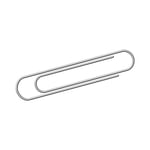 Afbeelding van Kangaro paperclips | verzinkt | rond | 100 stuks | KANK-10075