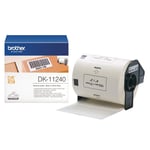 Afbeelding van Brother DK-11240 barcode label wit 102mm x 51mm (origineel) | BRODK-11240