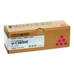 Afbeelding van Ricoh 408186 toner cartridge magenta hoge capaciteit (origineel) | RIC408186