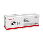 Afbeelding van Canon 071H toner cartridge zwart hoge capaciteit (origineel) | CAN5646C002
