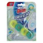Afbeelding van At Home Clean Power Rings Toiletblok | Fresh Citrus | 40 gram | QC-AT-00056