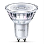 Afbeelding van Philips GU10 LED-spot | 4.6W (50W) | warm wit | glas | PHLED00332