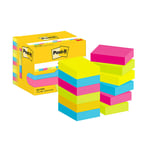 Afbeelding van 3M Post-it notes | 38 x 51 mm | neon assorti | 12 x 100 vel | 3M7100290179