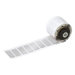 Afbeelding van Brady M71EP-7-7593-SL gelamineerde polyester labels zilver | 35,00 mm x 18,00 mm (origineel) | BRAM71EP-7-7593-SL