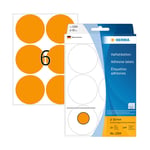 Afbeelding van Herma 2284 markeringspunten | 50 mm | fluor-oranje | 144 etiketten | HER2284