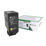 Afbeelding van Lexmark 75B20Y0 toner cartridge geel (origineel) | LEX75B20Y0