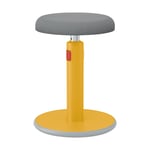 Afbeelding van Leitz Ergo Cosy actieve zit-sta kruk | verstelbaar | geel | tot 100 kg | LEI65180019