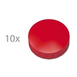 Afbeelding van Maul magneten | rood | 20 mm | 10 stuks | MAUL6162025