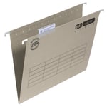 Afbeelding van Elba 100331091 Verticfile Ultimate hangmappen | A4 | V-bodem | grijs | 25 stuks | ELB100331091