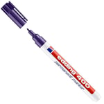 Afbeelding van Edding 400 permanent marker | violet | ronde punt | 1 mm | EDD4-400008