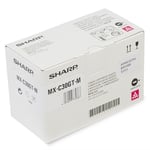 Afbeelding van Sharp MX-C30GTM toner cartridge magenta (origineel) | SHAMX-C30GTM