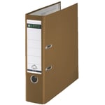 Afbeelding van Leitz 1010 ordner | A4 | plastic | bruin | 80 mm | LEI10105075