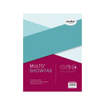 Afbeelding van Multo 3007348010 showtas | A4 | transparant glashelder | 120 micron | 10 stuks | MUL3007348010