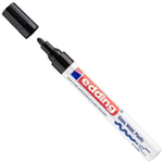 Afbeelding van Edding 750 paint marker | zwart | ronde punt | 2-4 mm | EDD4-750001