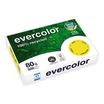Afbeelding van Clairefontaine Evercolor gerecycled papier | geel | A4 | 80 gr. | 500 vel | CLA40031C